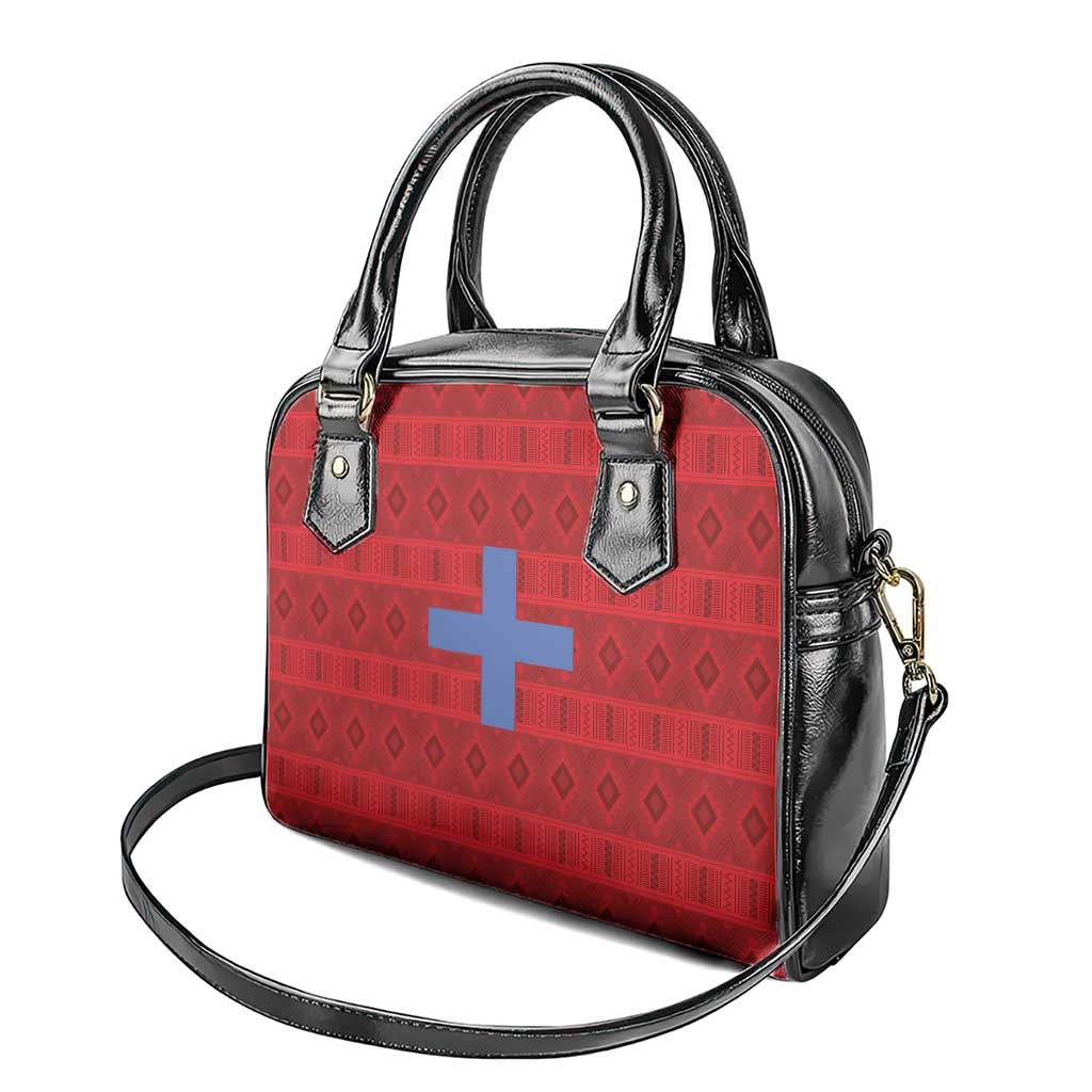 Kingdom of Ndongo Shoulder Handbag Utuminu ua Ngola