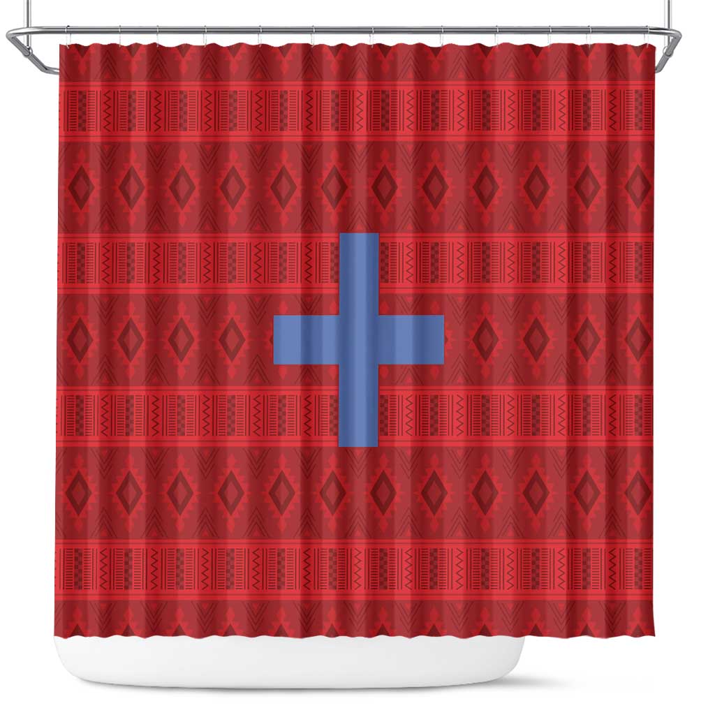 Kingdom of Ndongo Shower Curtain Utuminu ua Ngola