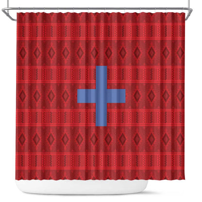 Kingdom of Ndongo Shower Curtain Utuminu ua Ngola