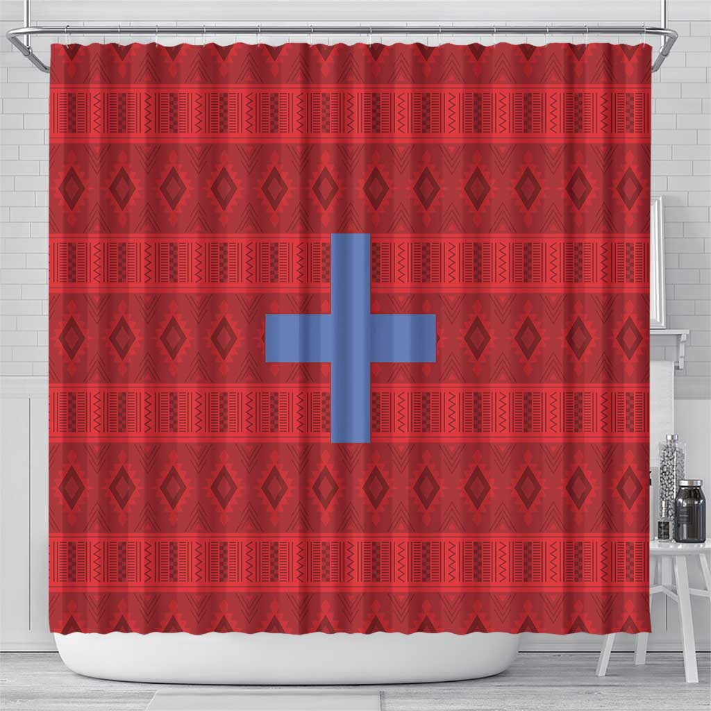 Kingdom of Ndongo Shower Curtain Utuminu ua Ngola