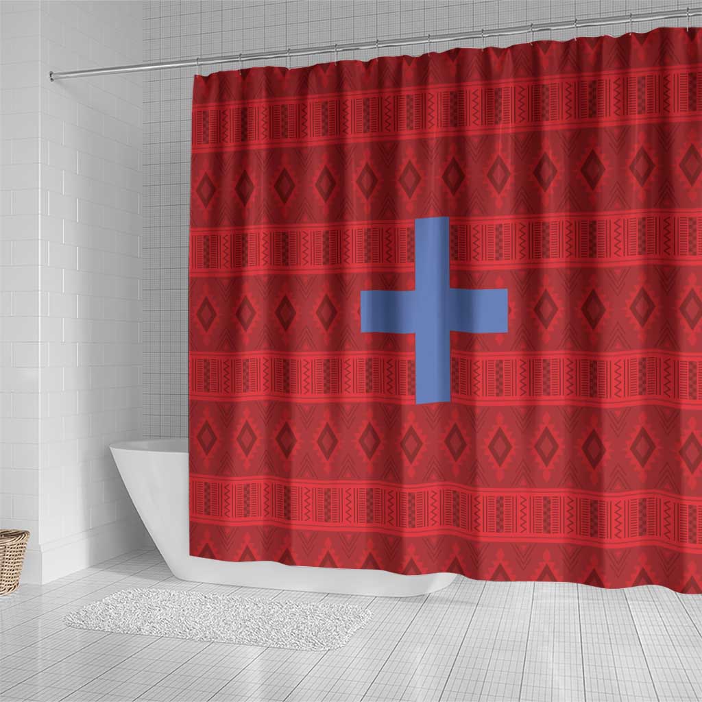 Kingdom of Ndongo Shower Curtain Utuminu ua Ngola