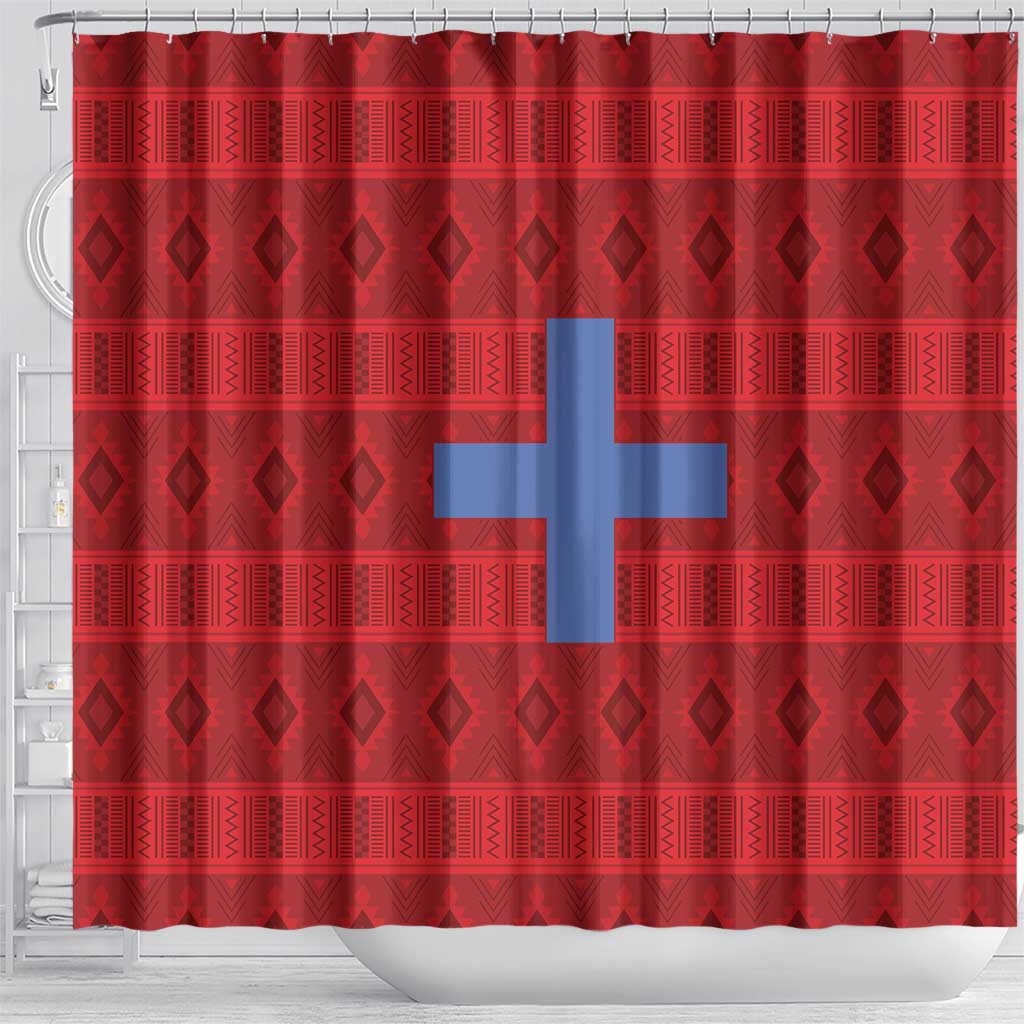 Kingdom of Ndongo Shower Curtain Utuminu ua Ngola