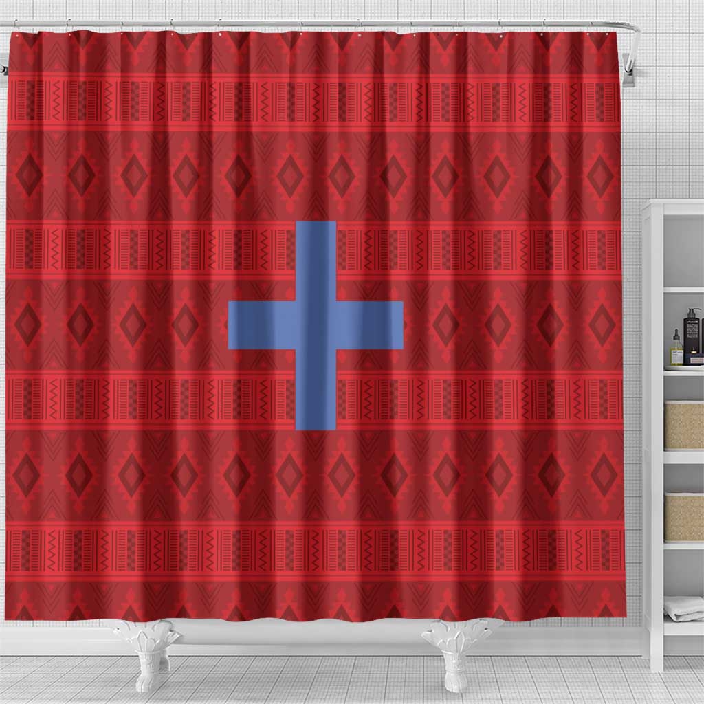 Kingdom of Ndongo Shower Curtain Utuminu ua Ngola