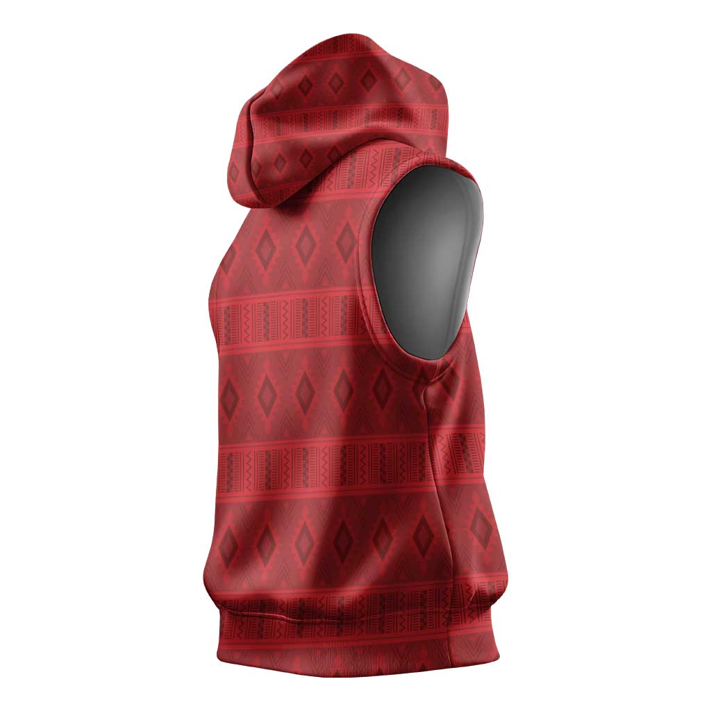 Kingdom of Ndongo Sleeveless Hoodie Utuminu ua Ngola