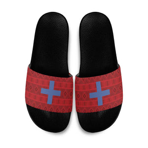 Kingdom of Ndongo Slide Sandals Utuminu ua Ngola
