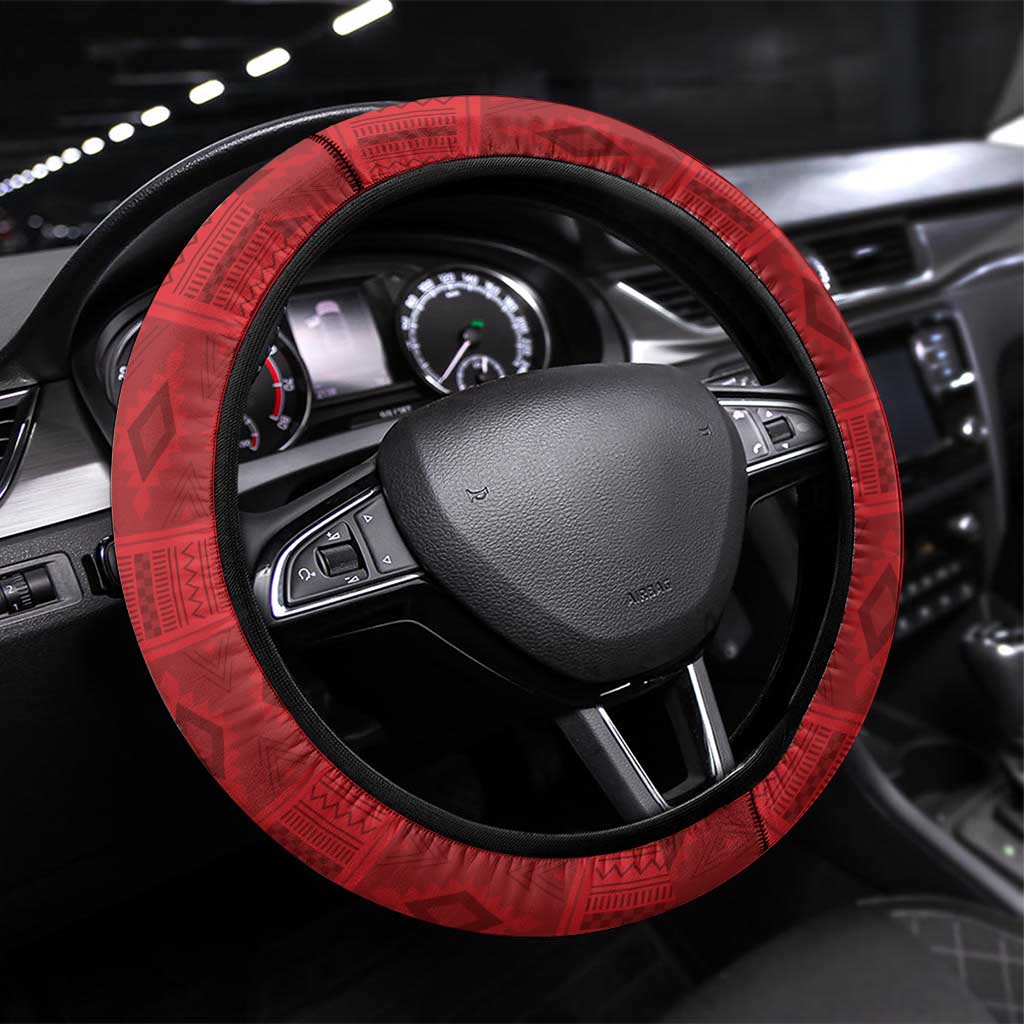 Kingdom of Ndongo Steering Wheel Cover Utuminu ua Ngola