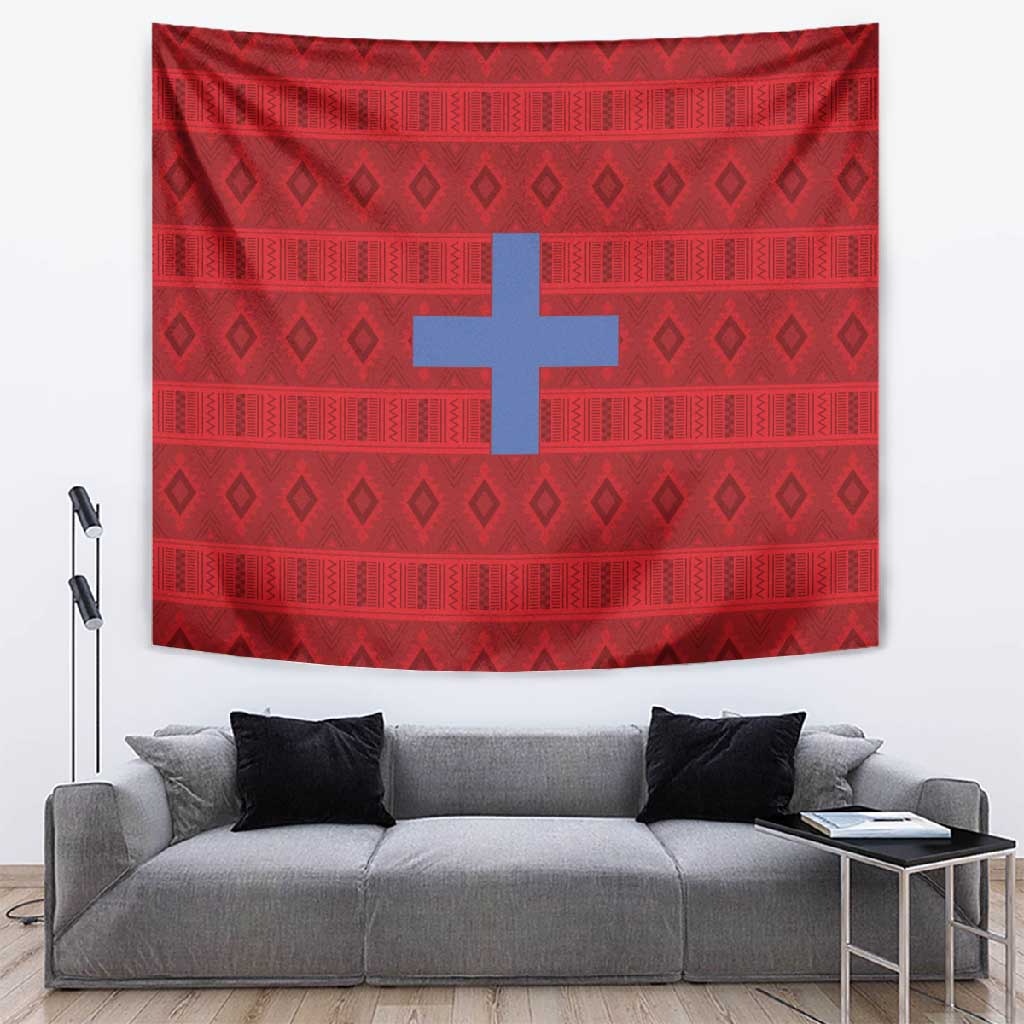 Kingdom of Ndongo Tapestry Utuminu ua Ngola