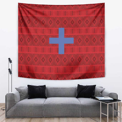 Kingdom of Ndongo Tapestry Utuminu ua Ngola