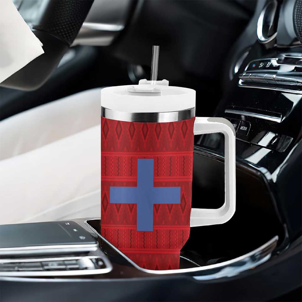 Kingdom of Ndongo Tumbler With Handle Utuminu ua Ngola