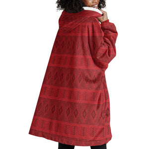 Kingdom of Ndongo Wearable Blanket Hoodie Utuminu ua Ngola