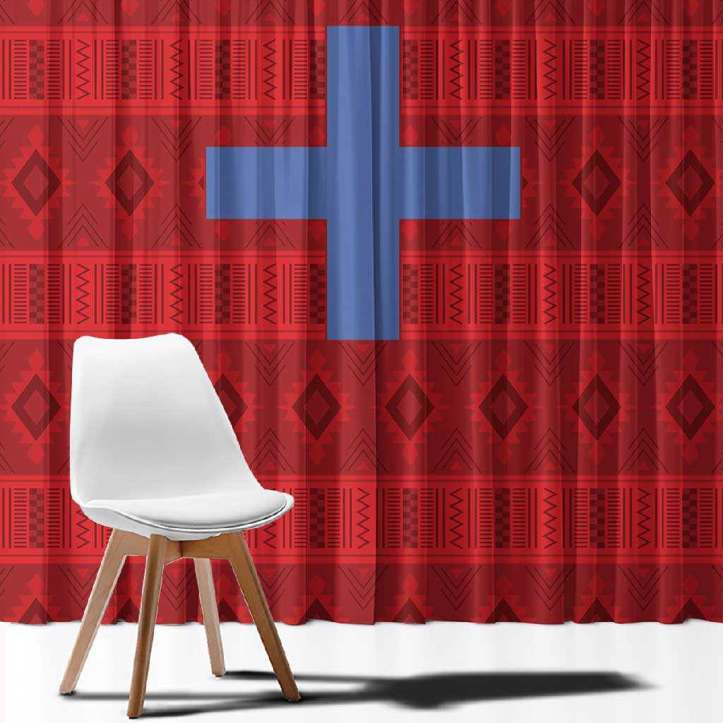 Kingdom of Ndongo Window Curtain Utuminu ua Ngola