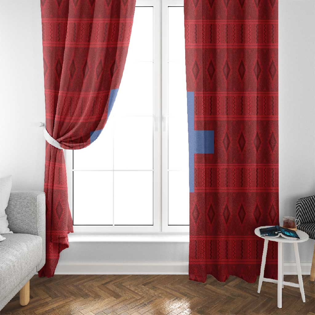 Kingdom of Ndongo Window Curtain Utuminu ua Ngola