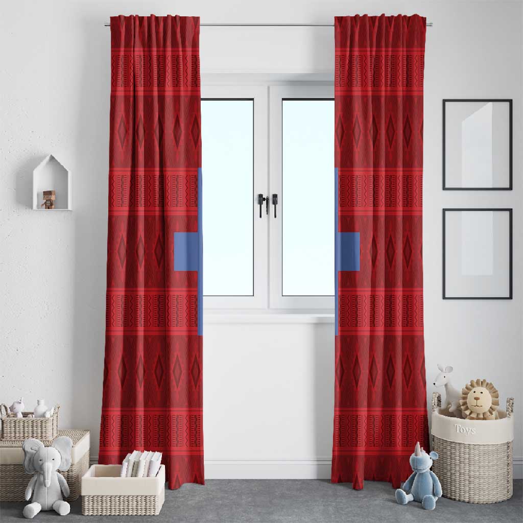 Kingdom of Ndongo Window Curtain Utuminu ua Ngola