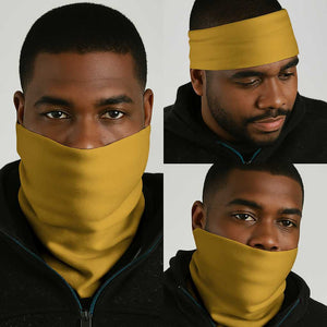 South Africa Rugby Neck Gaiter - Springboks Go Champions Protea Pattern LT01