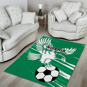 Nigeria Football Area Rug - Victory for the Super Eagles