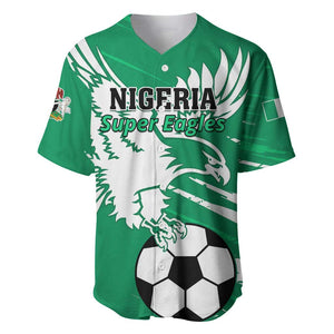 Nigeria Football Baseball Jersey - Victory for the Super Eagles