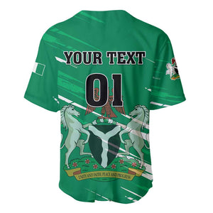 Nigeria Football Baseball Jersey - Victory for the Super Eagles