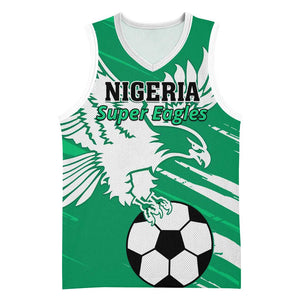 Nigeria Football Basketball Jersey - Victory for the Super Eagles LT01