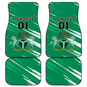 Nigeria Football Car Mats - Victory for the Super Eagles