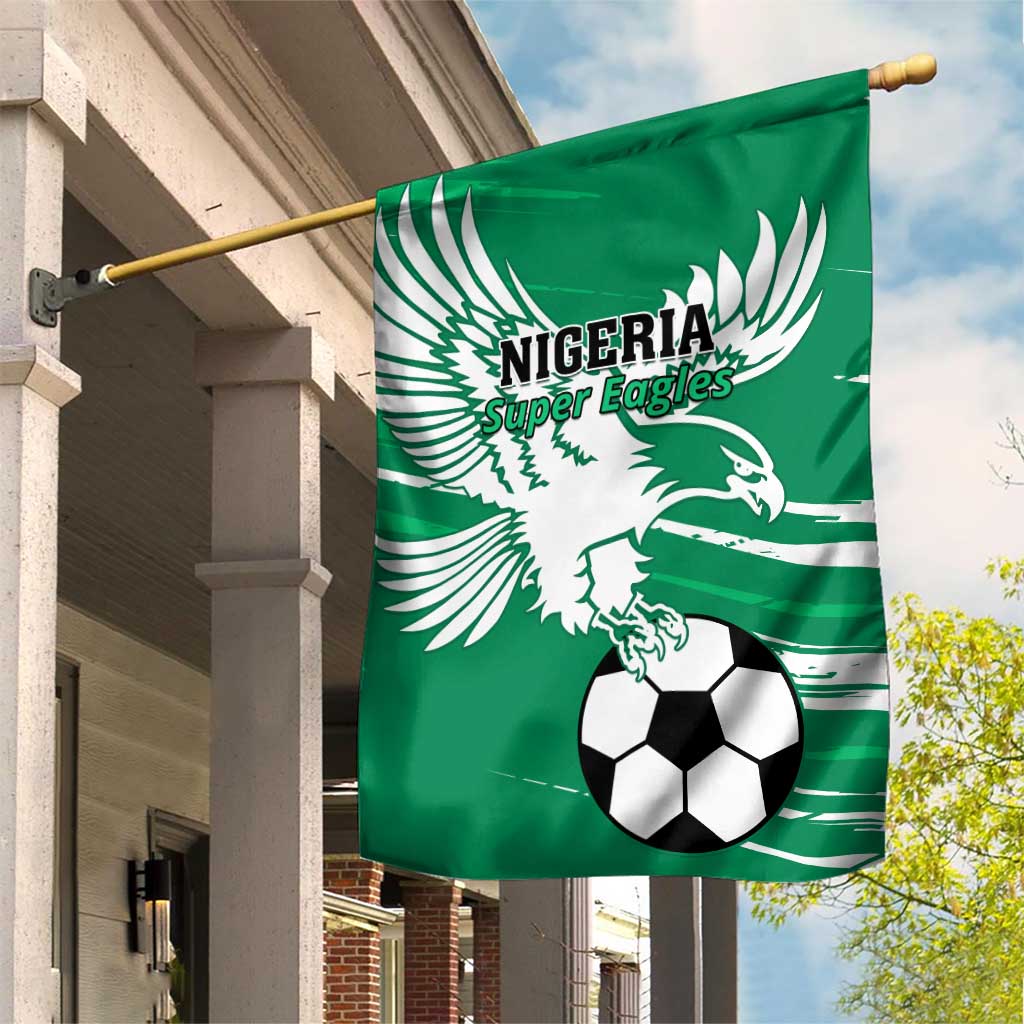 Nigeria Football Garden Flag - Victory for the Super Eagles