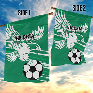 Nigeria Football Garden Flag - Victory for the Super Eagles