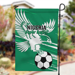 Nigeria Football Garden Flag - Victory for the Super Eagles