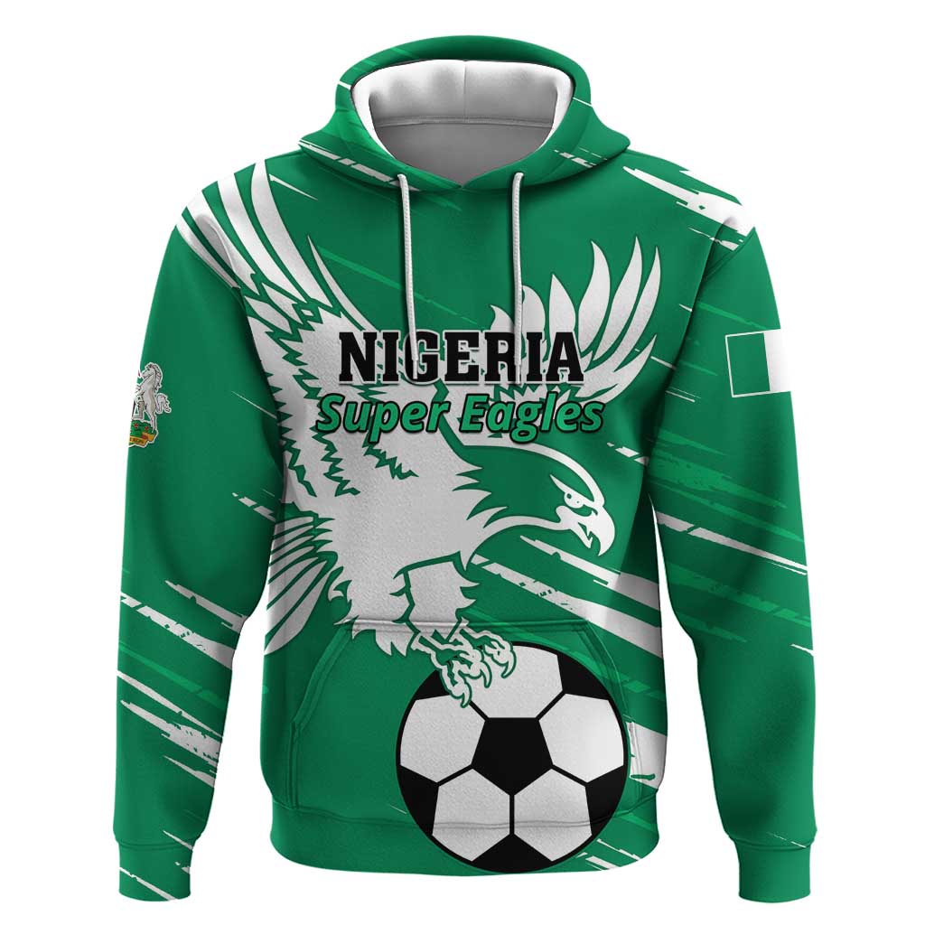 Nigeria Football Hoodie - Victory for the Super Eagles