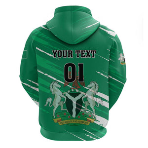 Nigeria Football Hoodie - Victory for the Super Eagles