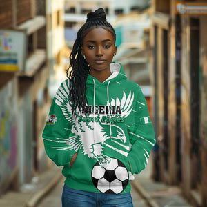 Nigeria Football Hoodie - Victory for the Super Eagles