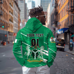 Nigeria Football Hoodie - Victory for the Super Eagles