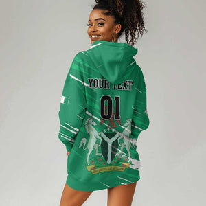 Nigeria Football Hoodie Dress - Victory for the Super Eagles