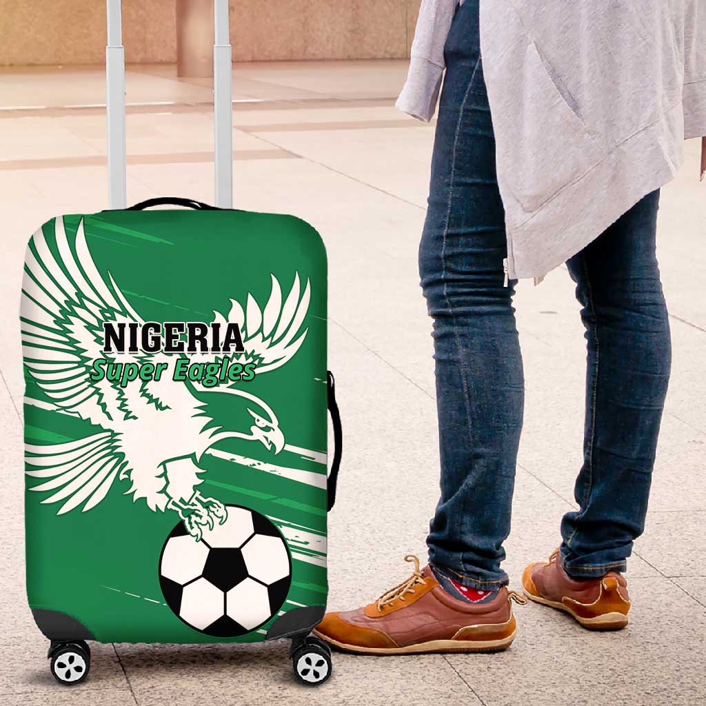 Nigeria Football Luggage Cover - Victory for the Super Eagles