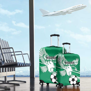 Nigeria Football Luggage Cover - Victory for the Super Eagles