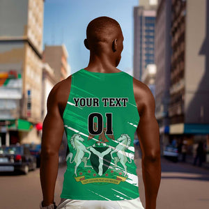 Nigeria Football Men Tank Top - Victory for the Super Eagles