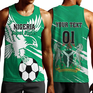 Nigeria Football Men Tank Top - Victory for the Super Eagles