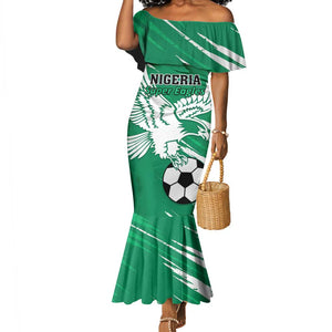 Nigeria Football Mermaid Dress - Victory for the Super Eagles