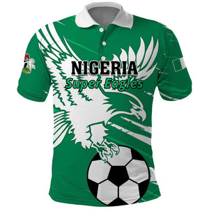 Nigeria Football Polo Shirt - Victory for the Super Eagles