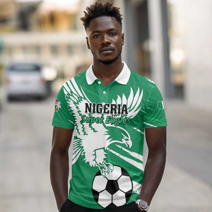 Nigeria Football Polo Shirt - Victory for the Super Eagles