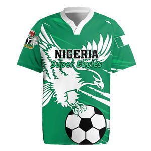 Nigeria Football Rugby Jersey - Victory for the Super Eagles