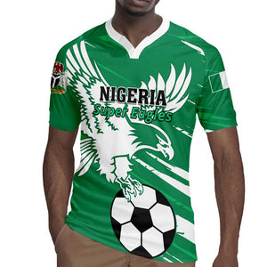 Nigeria Football Rugby Jersey - Victory for the Super Eagles