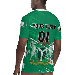 Nigeria Football Rugby Jersey - Victory for the Super Eagles