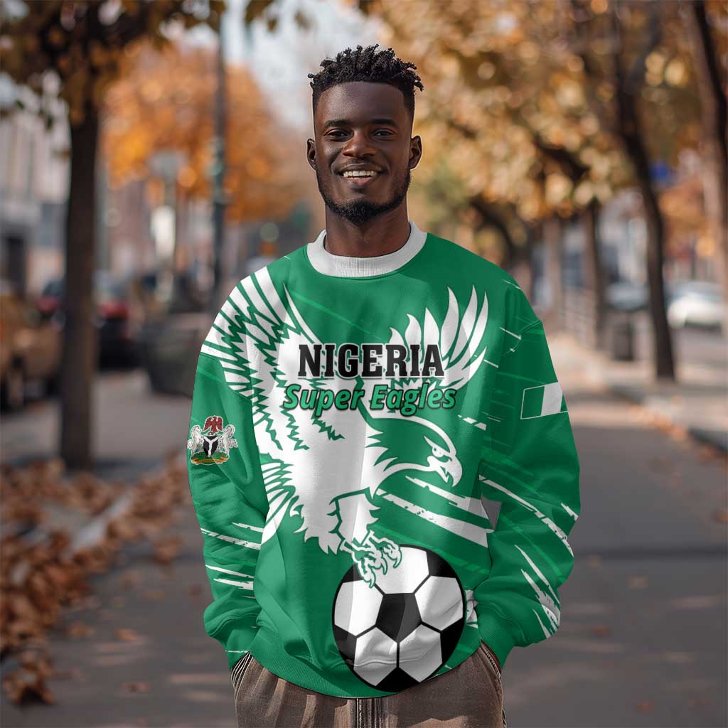 Nigeria Football Sweatshirt - Victory for the Super Eagles