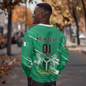 Nigeria Football Sweatshirt - Victory for the Super Eagles