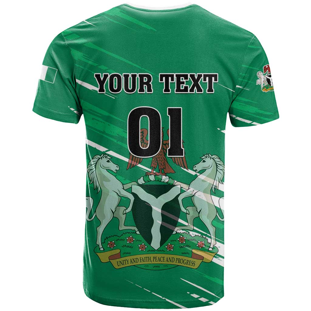 Nigeria Football T shirt - Victory for the Super Eagles
