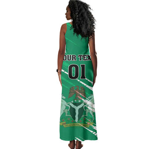 Nigeria Football Tank Maxi Dress - Victory for the Super Eagles