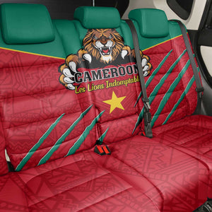 Support Les Lions Indomptables - Cameroon Football Back Car Seat Cover