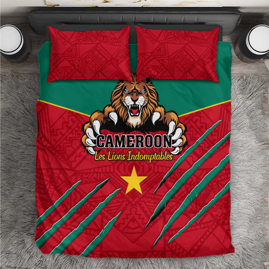 Support Les Lions Indomptables - Cameroon Football Bedding Set