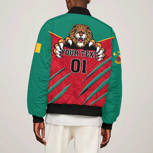 Support Les Lions Indomptables - Cameroon Football Bomber Jacket