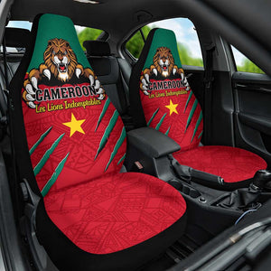 Support Les Lions Indomptables - Cameroon Football Car Seat Cover