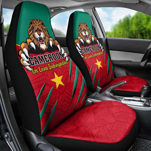 Support Les Lions Indomptables - Cameroon Football Car Seat Cover